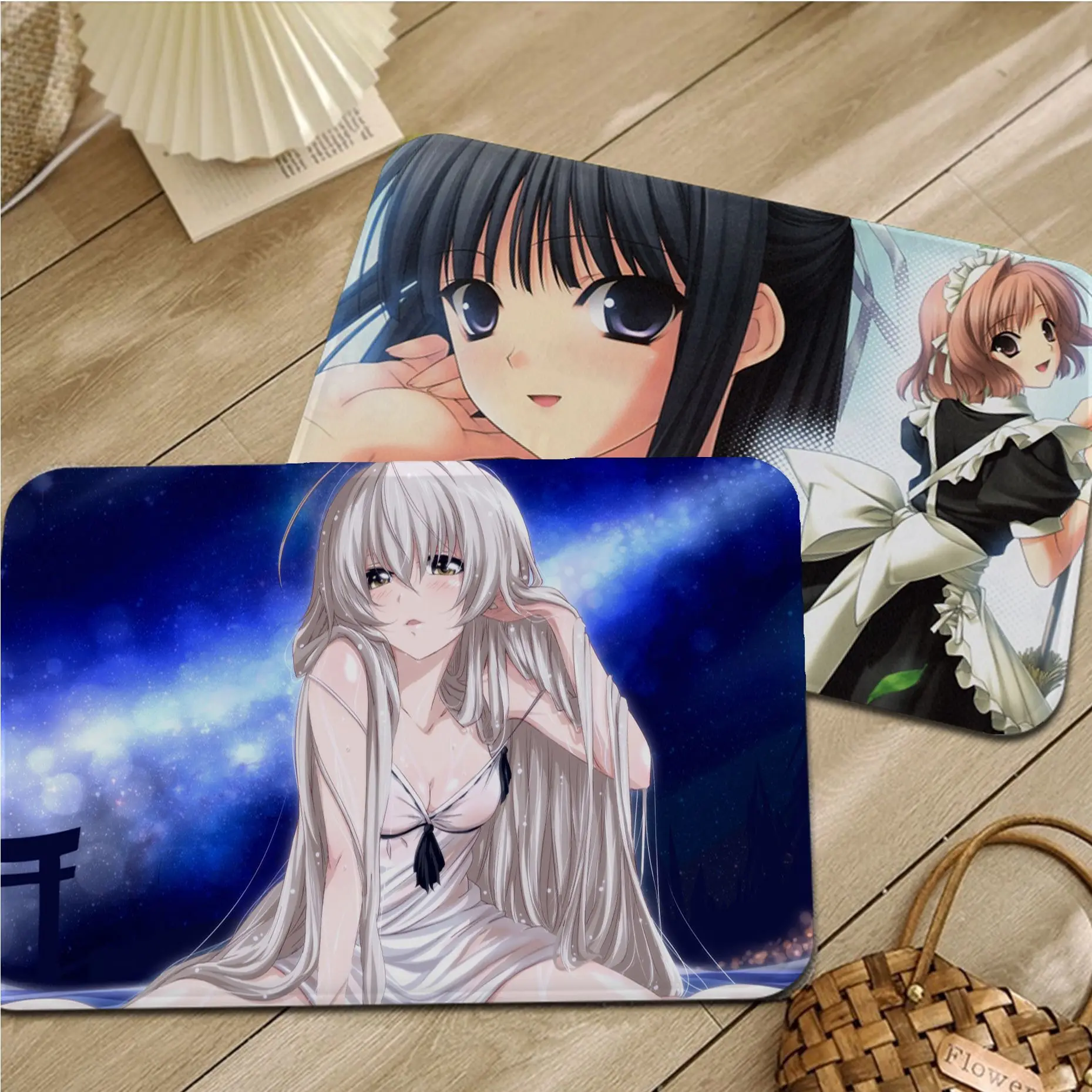 

Yosuga No Sora Hallway Carpet Retro Multiple Choice Living Room Kitchen Rug Non-Slip Household Carpets