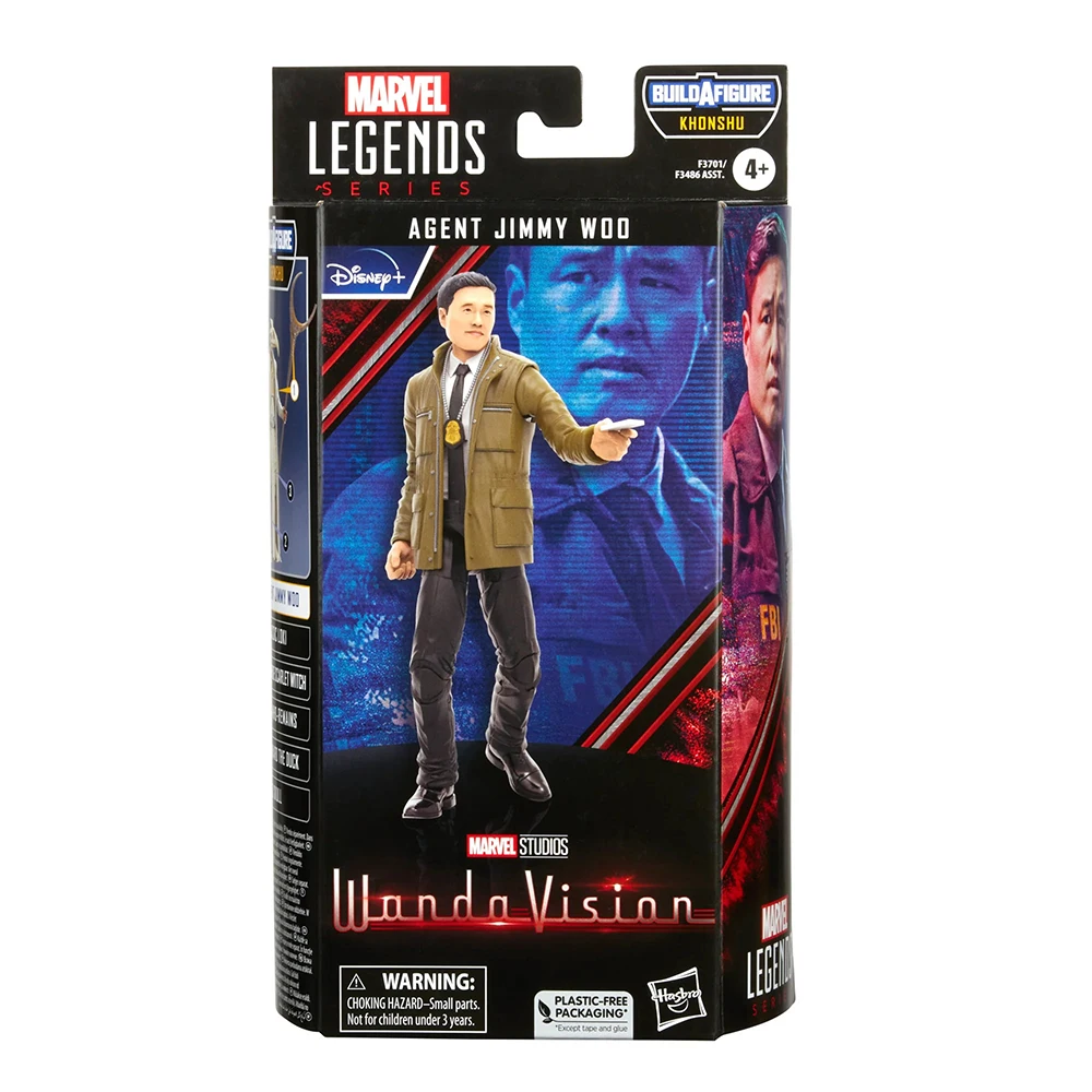 

[В наличии] Hasbro серия Marvel Legends Wanda Vision Agent Jimmy Woo (без сборки) Экшн-Коллекционная Фигурка модель подарок игрушка F3701