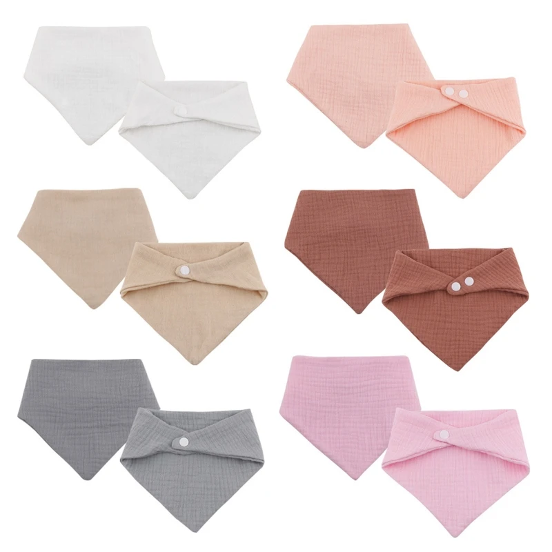 

Drool Bibs Multi Layer Bib for Toddler Gender Neutral Adjustable Feeding Towel
