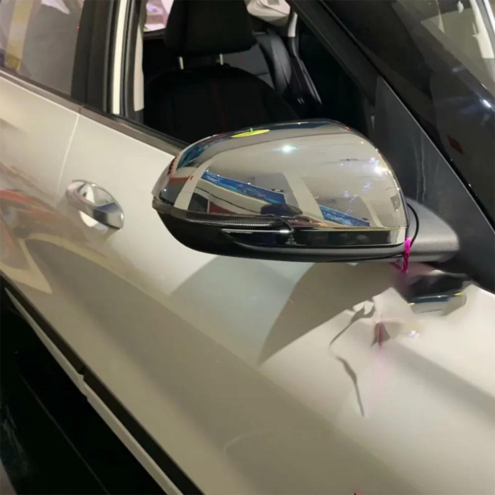 

For Kia Seltos 2019 2020 2021 ABS Carbon Fiber Front Cup Holder Water Bottle Frame Decoration Cover Trim Interior Accessories