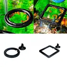 Кормушка для рыб, аквариумное кольцо для рыб, кормушка для воды, плавучая плавающая кормушка, 1 шт., кольцо для аквариума, еды, растений Fi P7x9