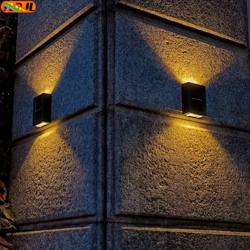 

Solar LED Outdoor Light Waterproof Garden Decor Lamps For Balcony Courtyard Street Wall Light Garden Outdoor Solar Lamp