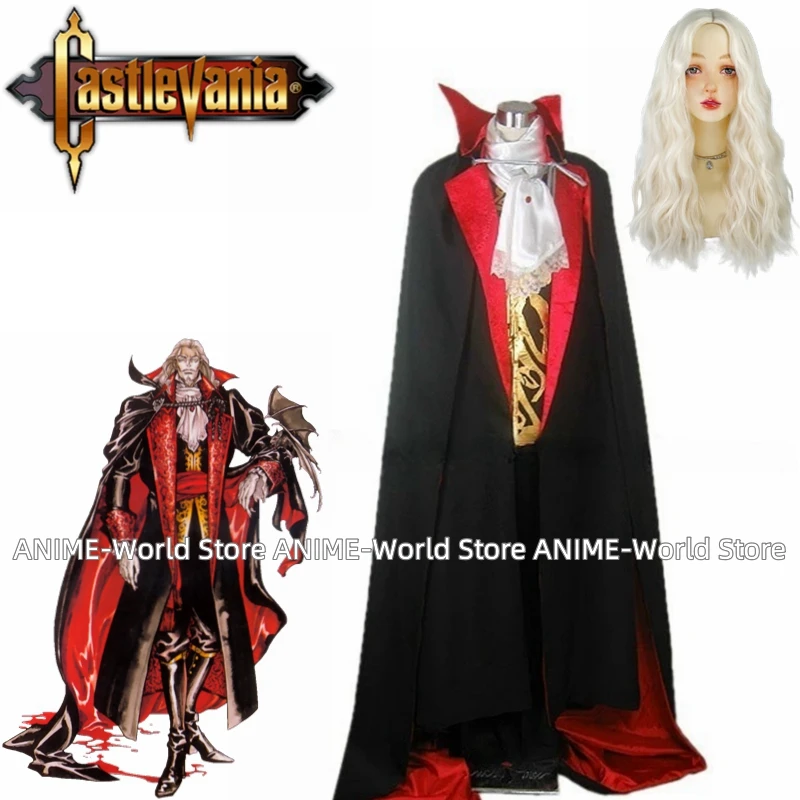 Костюм для косплея из игры каставара Дракула Хэллоуин