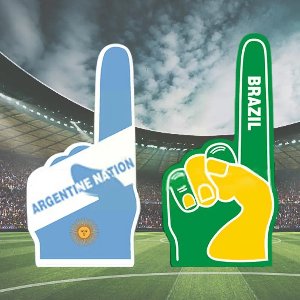 

Пенопласт для пальцев, спортивные сувениры для вечеринки, сувениры, соревнования с номером 1, шумовые пальцы, реквизиты для кирлидинга Pom Cheerl...