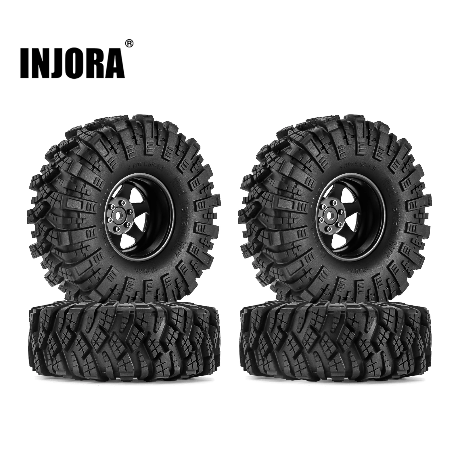 INJORA Protège-essieux Acier Inoxydable Pour Crawler RC 1/10 FMS FCX10 – Avant Et Arrière