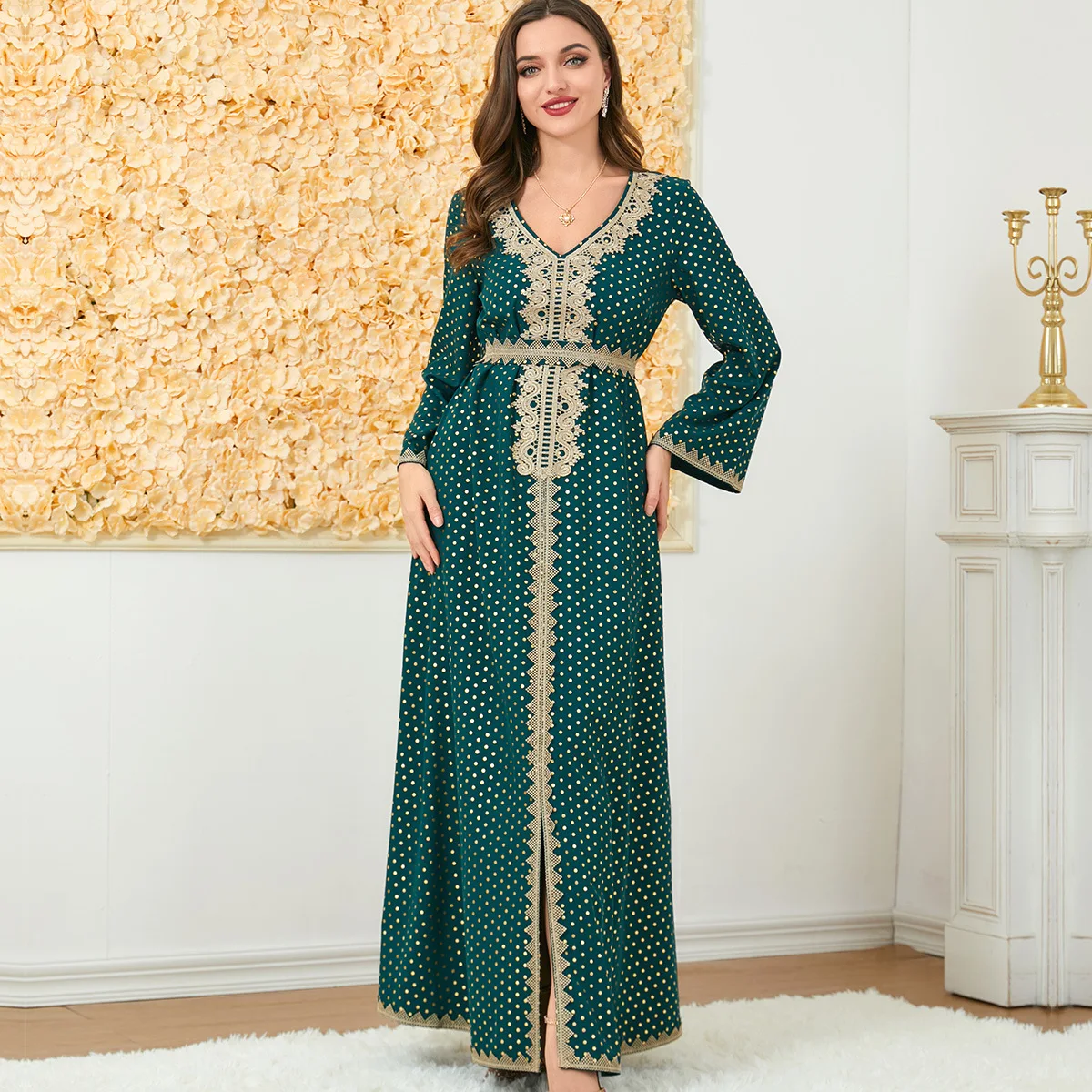 

Eid Abaya Kaftan Dubai Muslim Ramadan Dress Caftan Marocain Abayas For Women Turkey Jilbab Islam Clothing Long Dresses Robe 2022