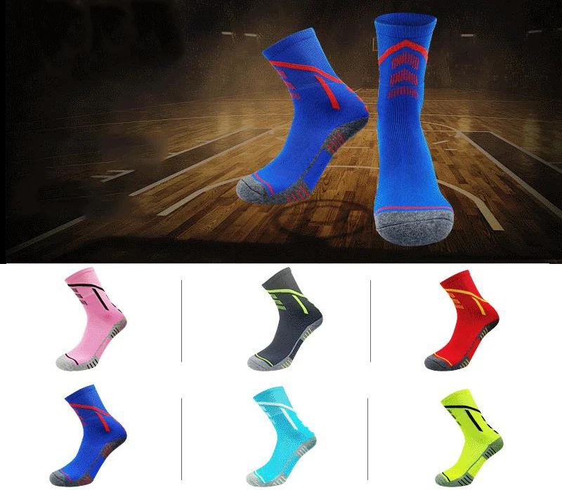 Basketball Ball Adult antiskid breathable football sock students comfortable sport socks cycling basket femme men tenis running