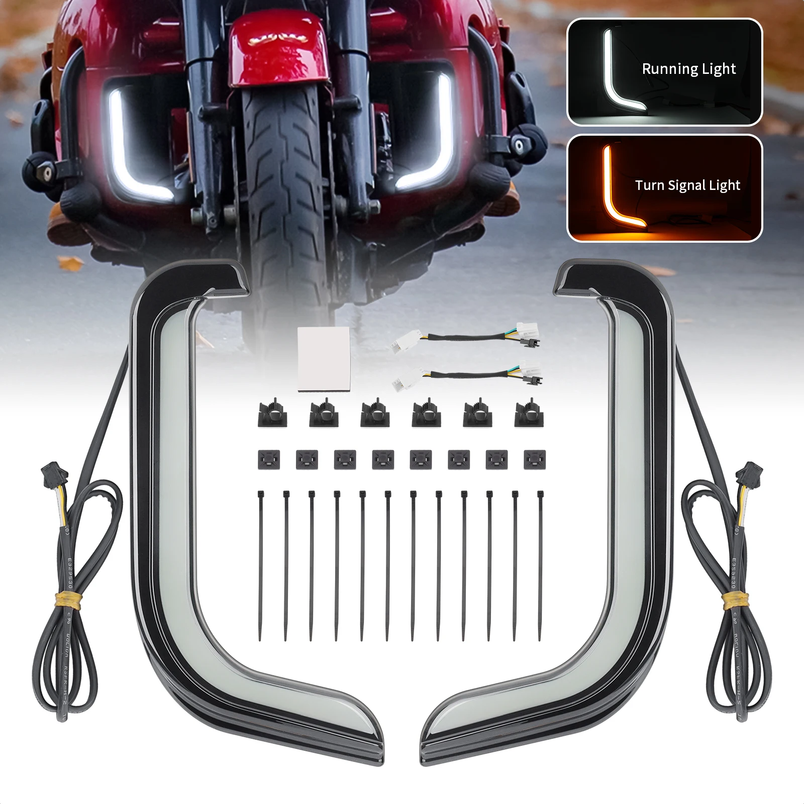 Аксессуары для мотоциклов Legguard светильник аксессуары Harley-Davidson RG EFI FLTRI 2006-2013