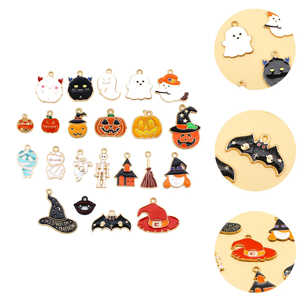 

22Pcs Pendant DIY Alloy Making Decoration Earring Pendant Necklace Charm