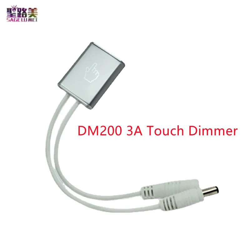 DM200 3A * 1CH светодиодный сенсорный диммер экран управления переключатель освещения