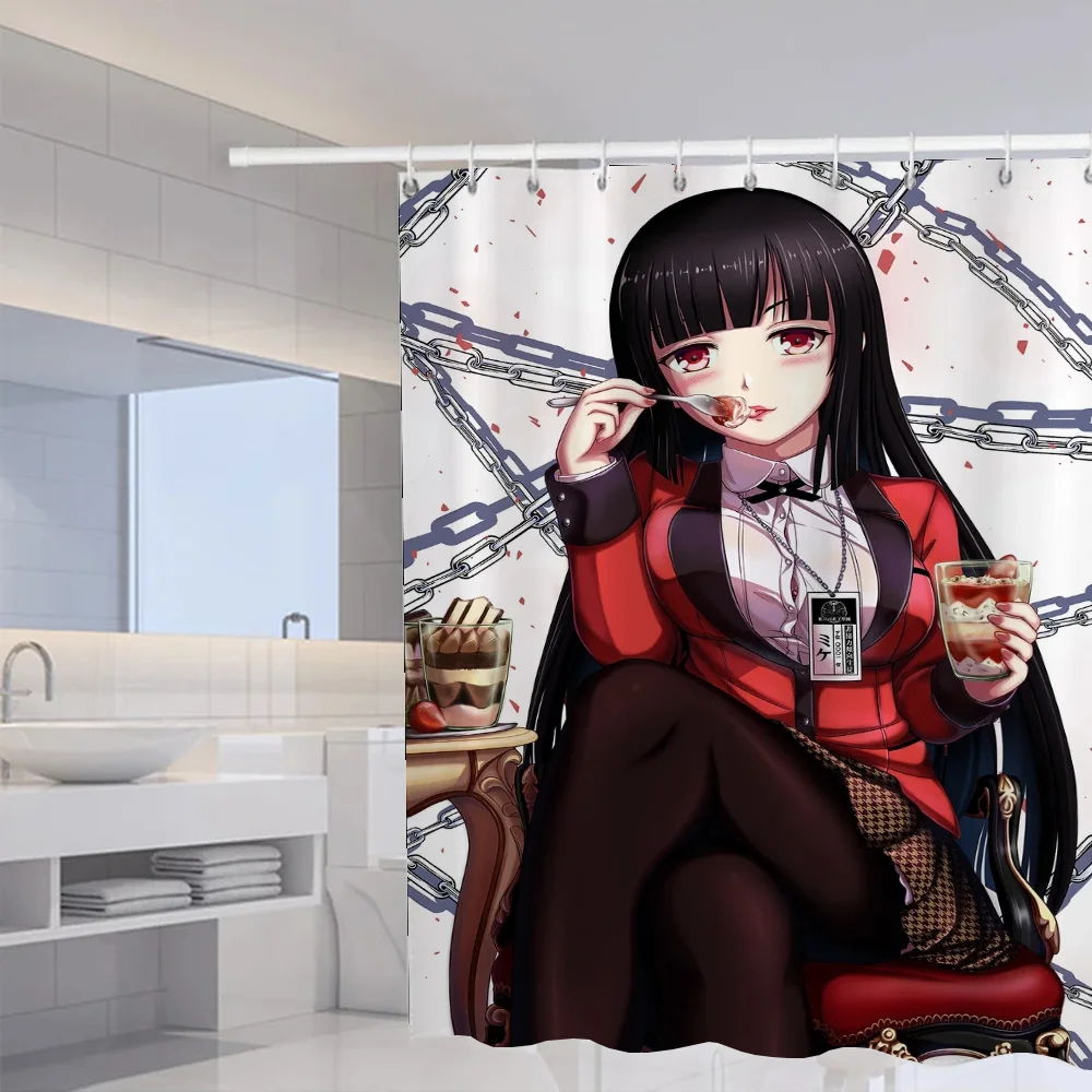 J-Jabami YumekoS Складная Занавеска Для Душа Водонепроницаемая