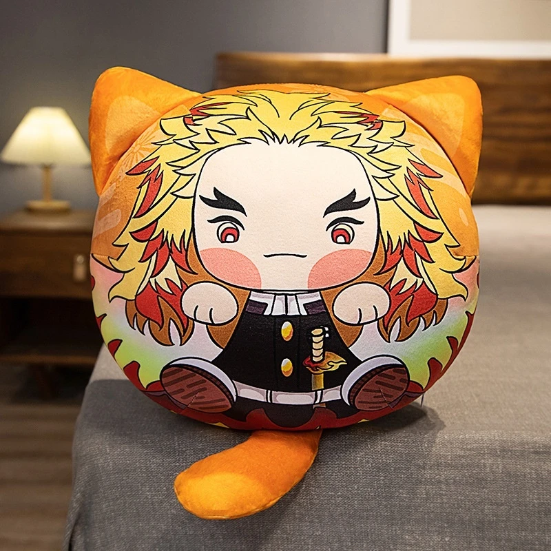 Demon Slayer Аниме No One'S Own Land Shanyi Charcoal Zhilang You Bean Плюшевая игрушка-подушка Модная
