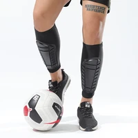 sports football shin pads compression sleeves honeycomb sponge safety calf basketball leg shin sports protection men leg