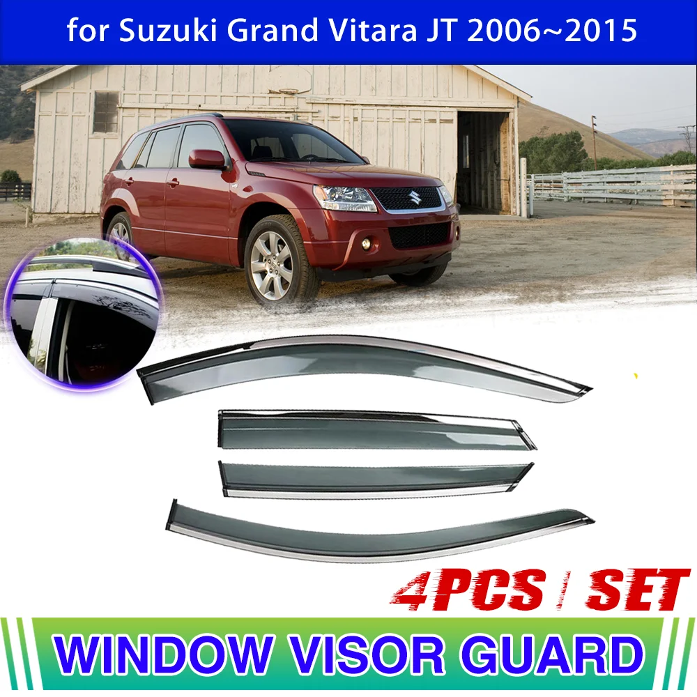 Оконный козырек для Suzuki Grand Vitara JT Escudo Nomade 5 дверей 2006 ~ 2015 2007 2008 2009 2010 2011 2012 2013 2014