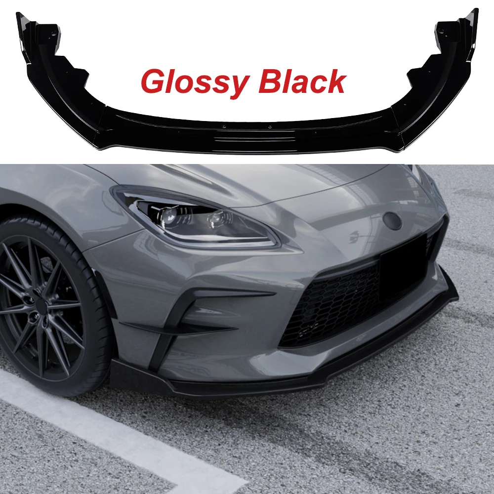 

Для Toyota GR86 2022 + передний спойлер для губ, передний бампер, лопата, модификация, небольшой объемный спойлер, внешняя модификация, комплект кузова