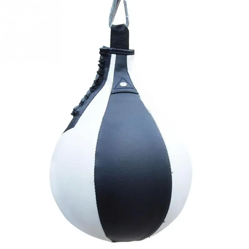 

Boxing Speed Ball Pear Shape PU Speed Bag Boxing Punching Bag Swivel Speedball Exercise Fitness Training Ball