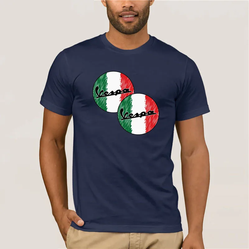

Vespa Summer New Print Men Women Summer 100% Cotton Black Tees Male Newest Top Popular Normal Tee Shirts Unisex