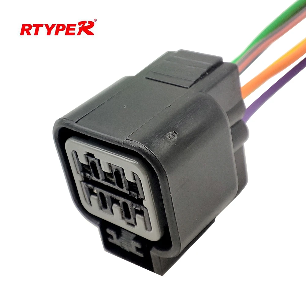 1/5/10 комплект 6-контактный Женский Водонепроницаемый Черный Автомобильный разъем