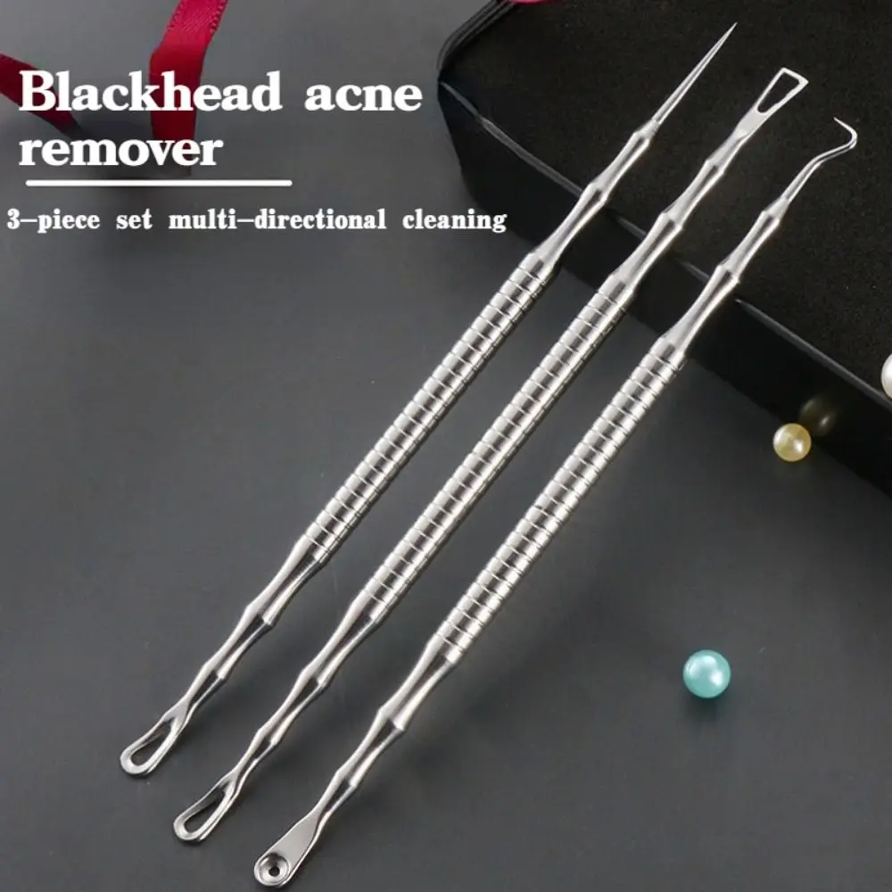 

1 PC Hot Stainless Steel Blackhead Comedone Acne Blemish Extractor Remover Face Skin Care Pore Cleaner Needles Remove Tools