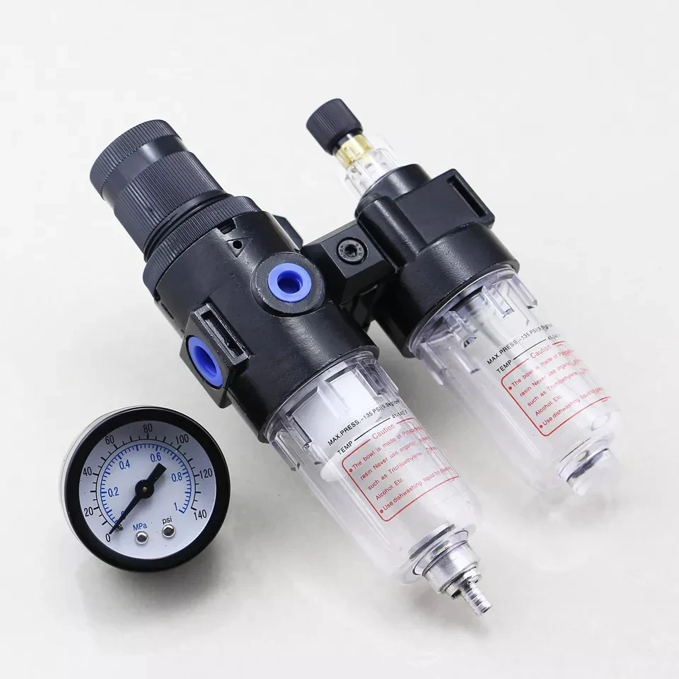 

AFC 1/4 Inch Thread Two-piece Air Compressor Accessories Airtac AFC2000 Air Pressure Filter Regulator