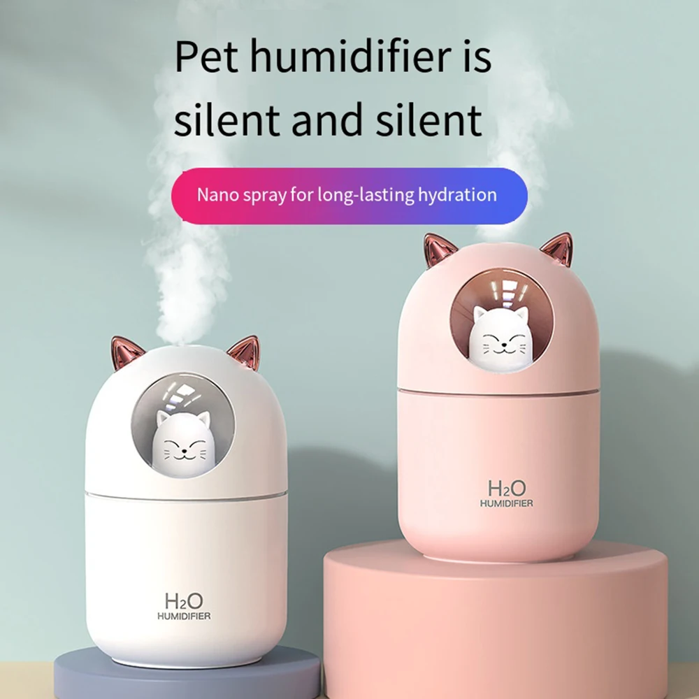 

Portable Cute Pet Home Humidifier DiffuserHumidifier Mini Office Desktop Air Conditioning Room geur diffuser USB Humidifiers