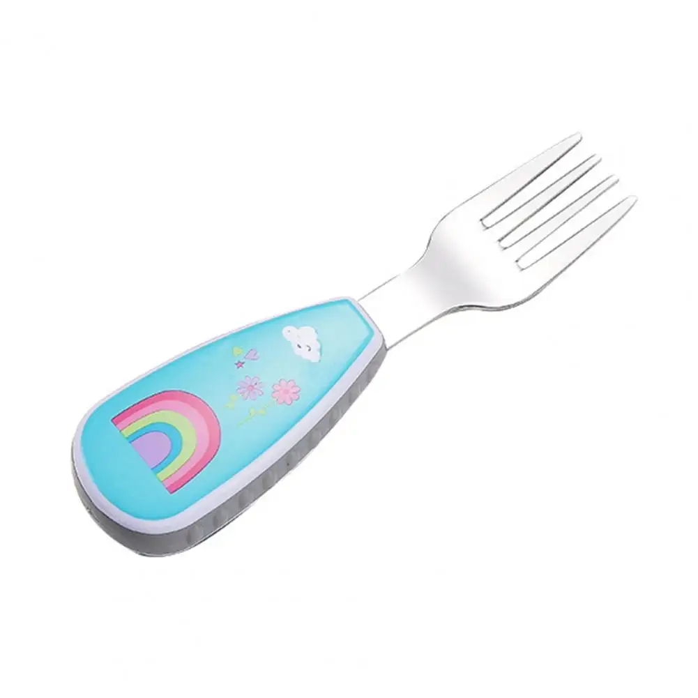 Набор столовых приборов практичный из нержавеющей стали без БФА с короткой