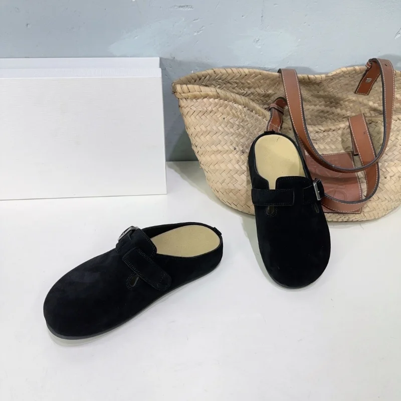 Высокое качество ~ 2024 осень и зима простая модная замшевая полусумка из коровьей