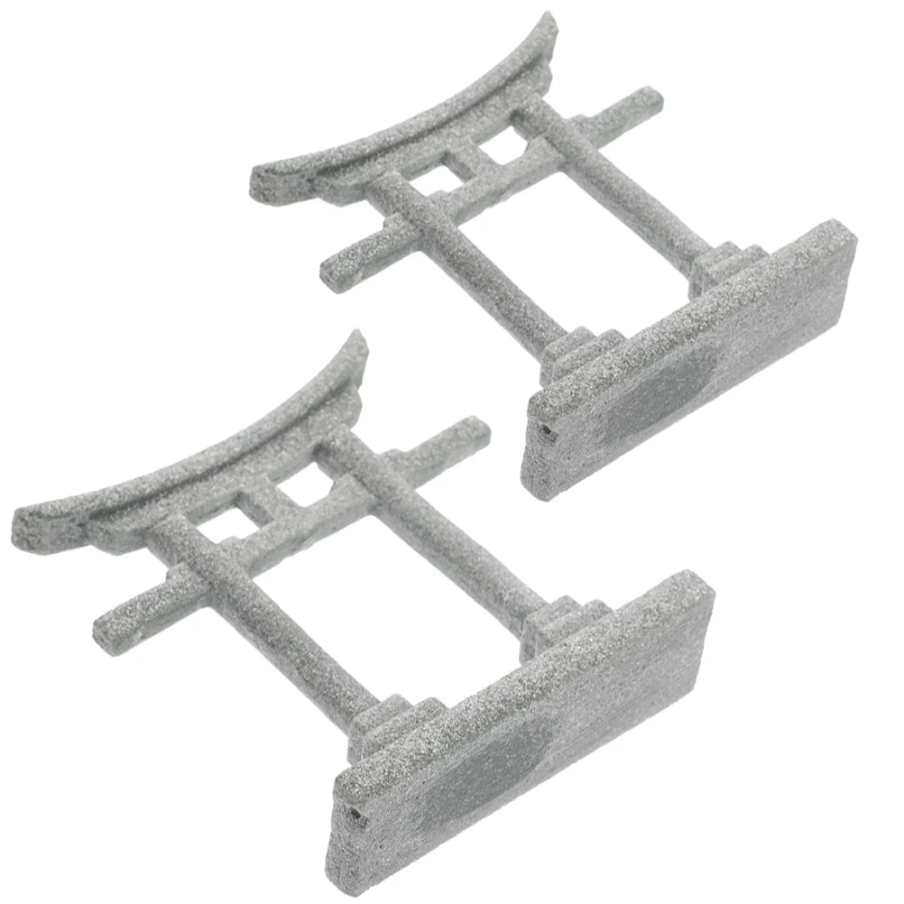 Садовый миниатюрный Ландшафтный Декор сделай сам 2 шт. маленькая аквариумная