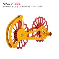 17t bicycle al7075 ceramic rear derailleur pulley guide wheel for r5800 r6800 r7000 r8000 r9100 r9000 bicycle accessories