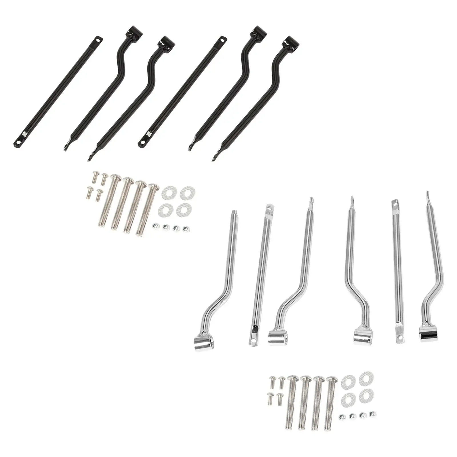 

Motorcycle Saddlebags Bar Mount Brackets Spare Parts Professional Anti Rust