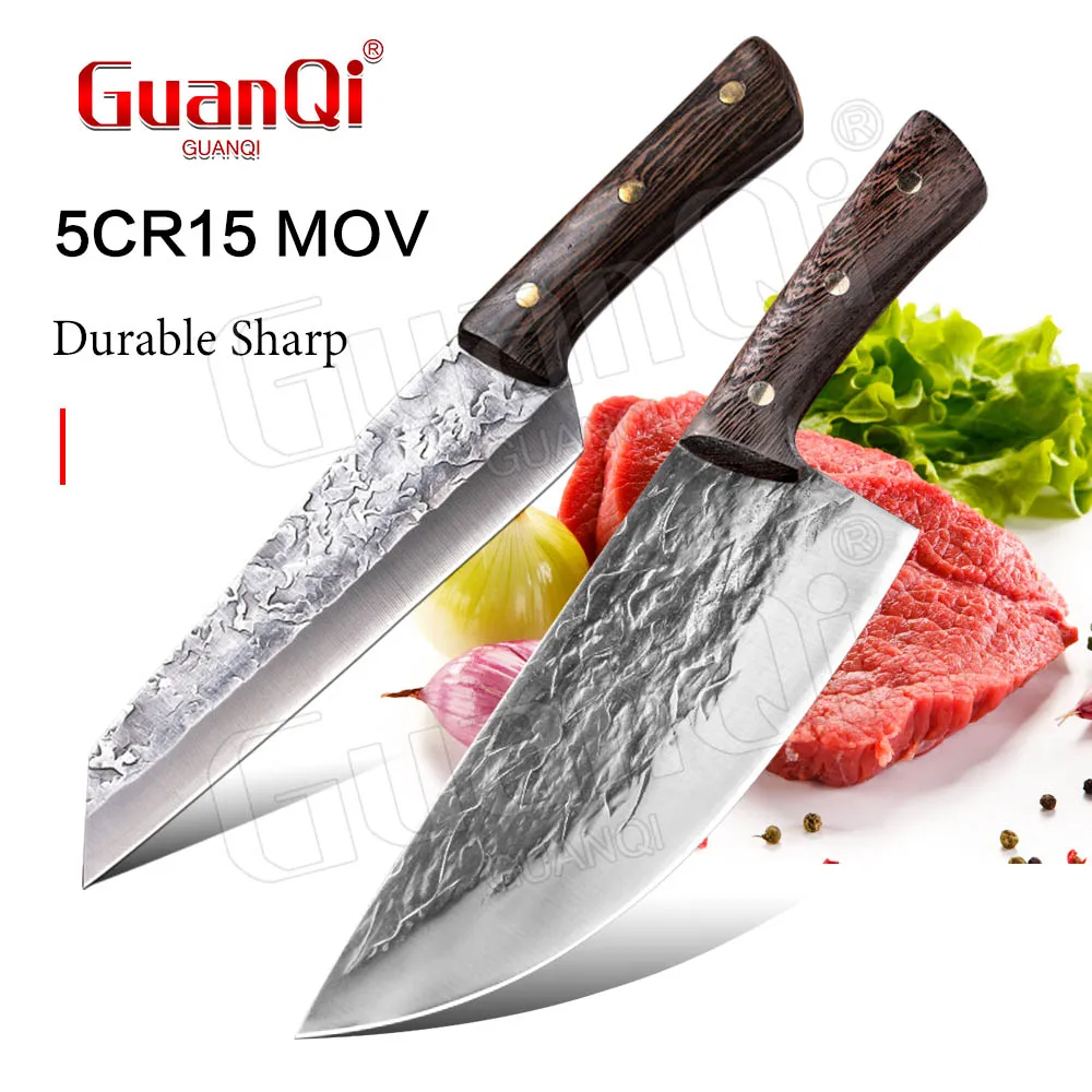 

Stainless Steel Kitchen Knifes Chef Knife Chop Bone Cleaver Knifes Full Tang Handmade Forged Kitchen Knife Butcher Knife Cutter
