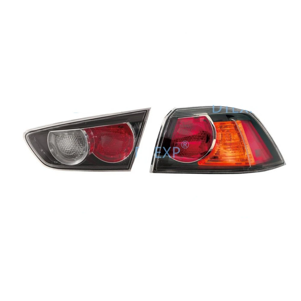 

1 Piece BLACK Stop Lamp for Lancer CX CY CZ 8330A112 2007-2017 Rear Tail Lamps For EVO Halogen No Bulb Warning Marker LIGHTS