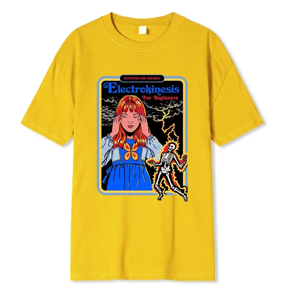 Футболка Activites для детей с электрокинезисом начинающих мужчин модная одежда