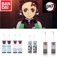 anime acrylic demon slayer kimetsu no yaiba blade of ghost earrings women men gift drop earrings jewelry accessories