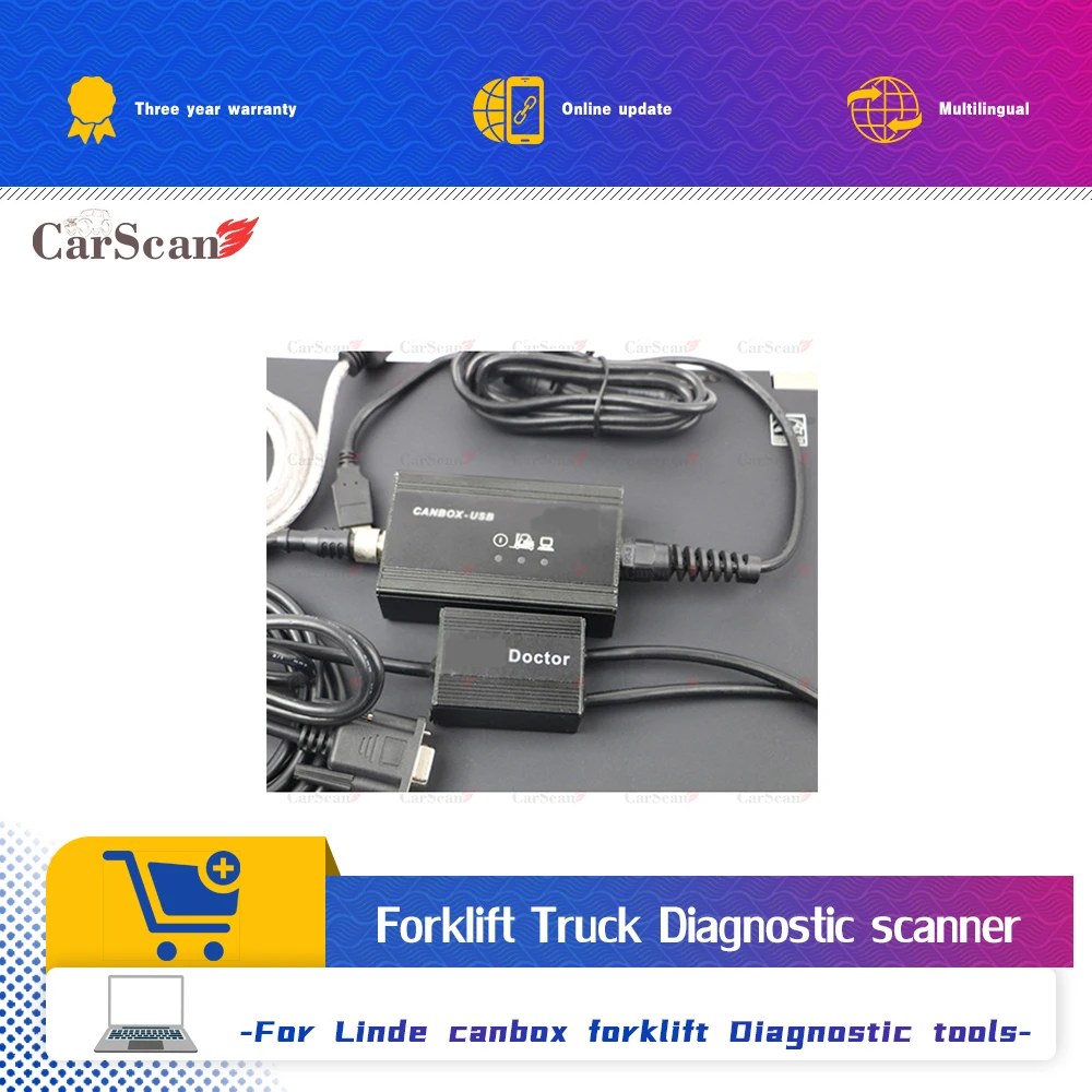 

Диагностический сканер Linde canbox для грузовиков, диагностический инструмент, полный комплект с T420 ноутбуком, вилочным погрузчиком, диагностические инструменты