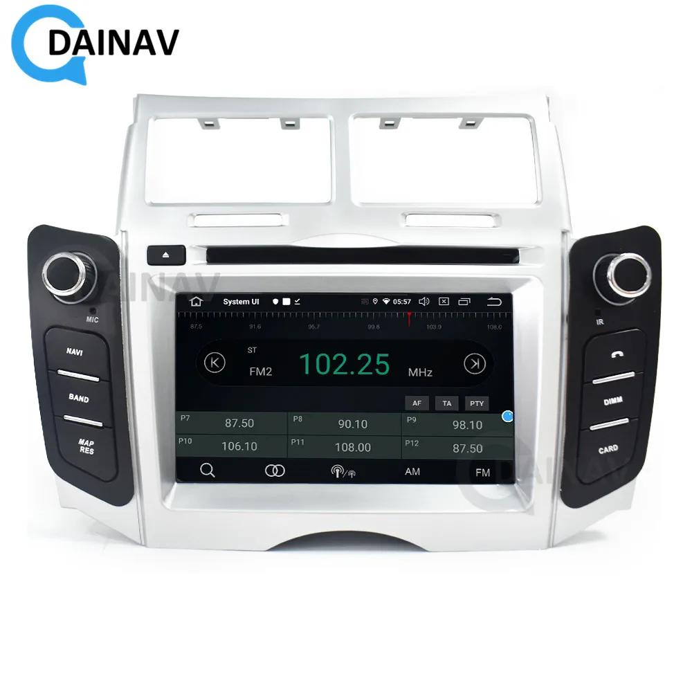 

Автомагнитола 2DIN, Android 10,0, мультимедийный плеер для Toyota Yaris 2005-2011, автомобильная стереосистема, автомагнитола, головное устройство, GPS-навигация