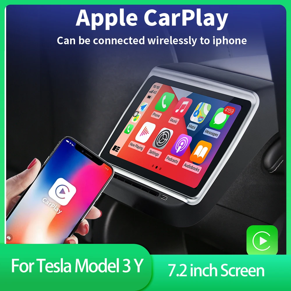 

Экран для системы кондиционирования воздуха Tesla Model 3, 7,2 дюйма