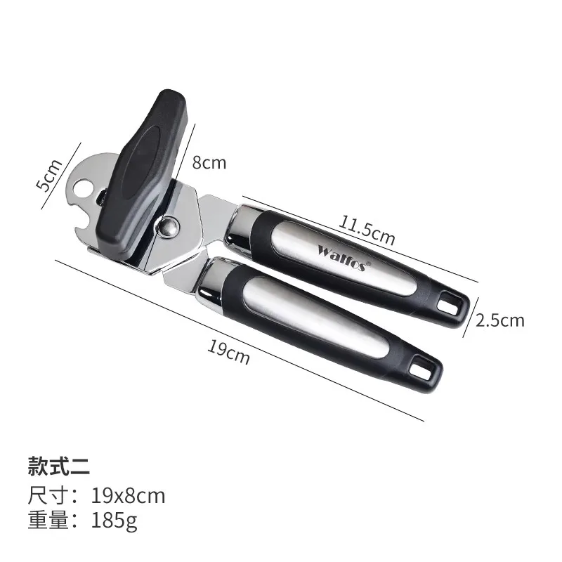 

Ручной консервный нож WALFOS из нержавеющей стали, профессиональный эргономичный нож для консервных банок, ручной консервный нож для боковой резки