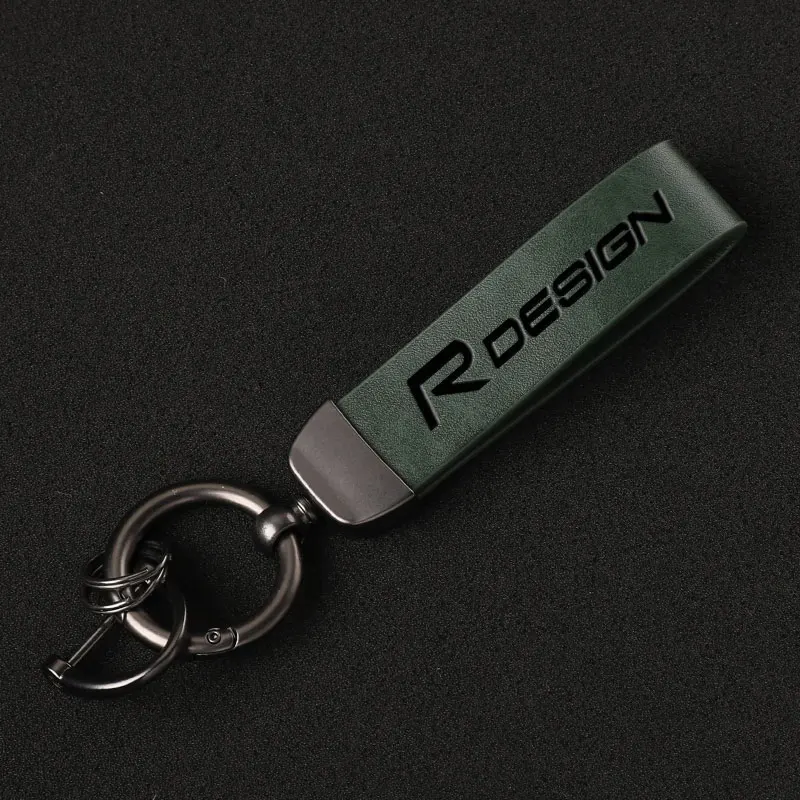 

Для Volvo R DESIGN автомобильные аксессуары брелок из натуральной кожи автомобильный брелок для ключей Hol