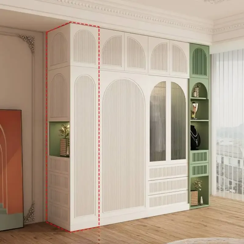 Скандинавский органайзер деревянные шкафы роскошный из МДФ с ладонями для