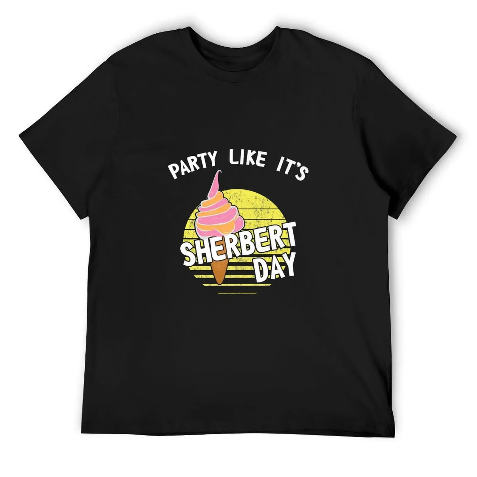 Футболка Party Like It's Day Sherbert на день рождения Sherbet летний топ эстетичная одежда