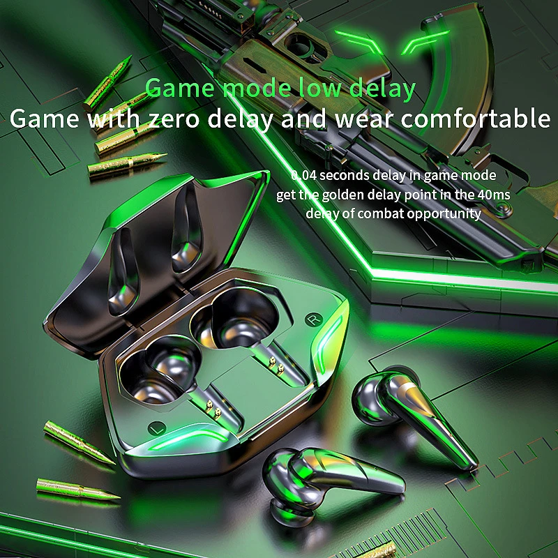 

Новая гарнитура Bluetooth беспроводные наушники Игровые наушники IPX5 водонепроницаемые спортивные наушники для геймеров Freebuds Hifi xBox Samrt чехол