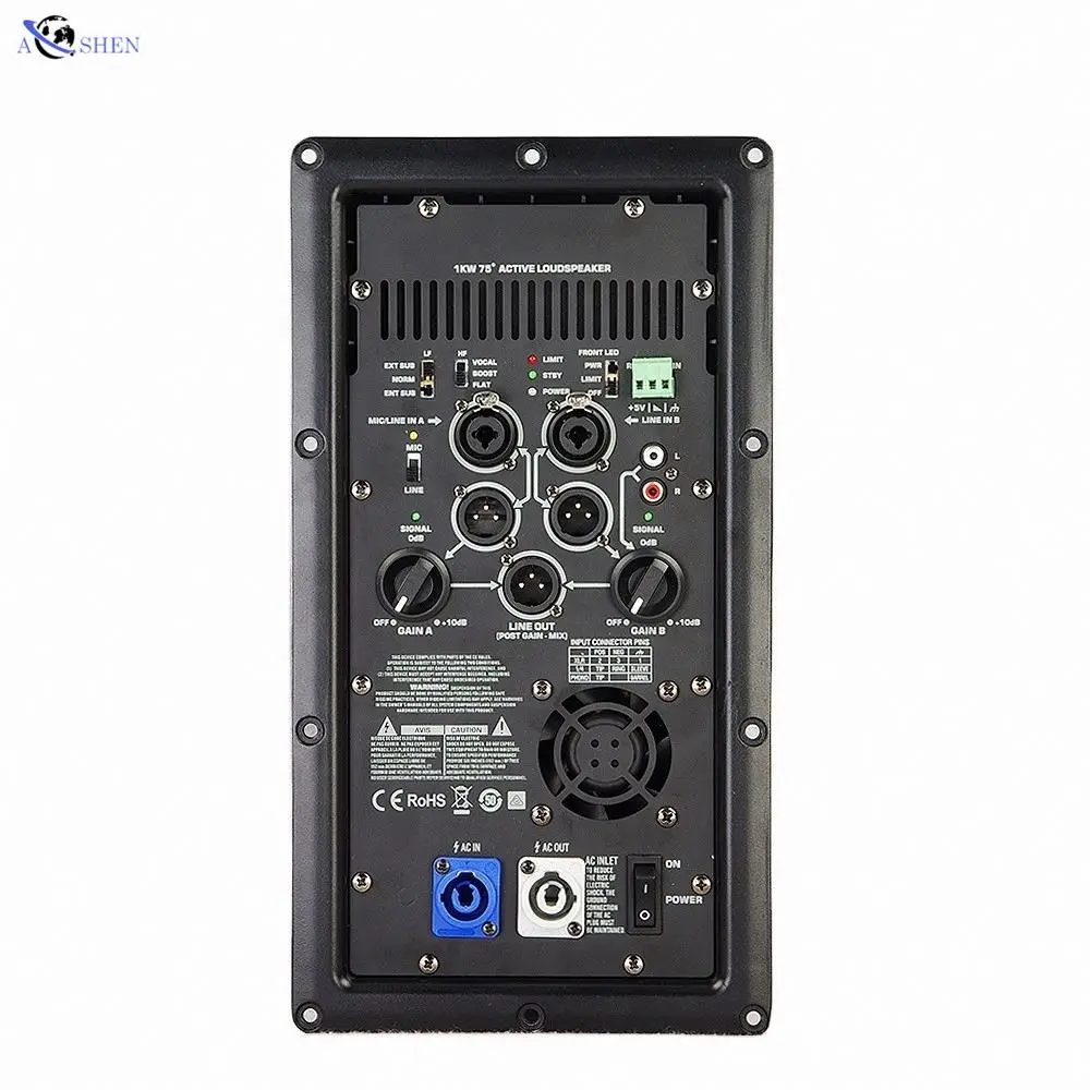 

Wholesale professional K12A Power Module 1000-watt continuous Class D Power Amplifier broad