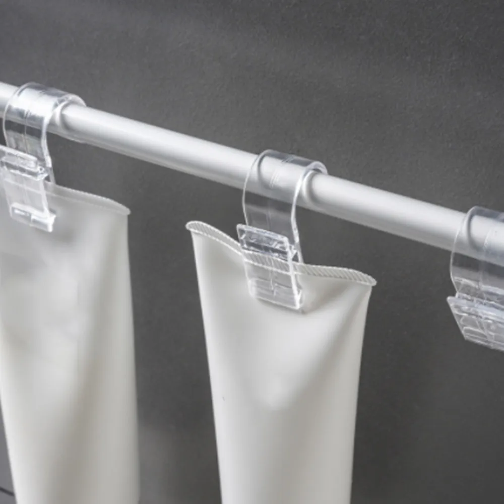 

Transparent Ring Facial Cleanser Toothpaste Hanging Storage Hook Clip Bathroom Kitchen Bedroom Multi-Function Hanging Storage