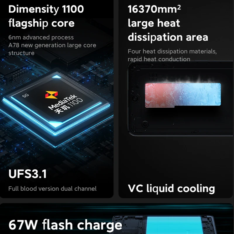 Global ROM Xiaomi Redmi Note 10 Pro Smartphone Dimensity 1100 Octa Core 120Hz Screen 64MP Camera 67W Fast Charge 5G Cellphone