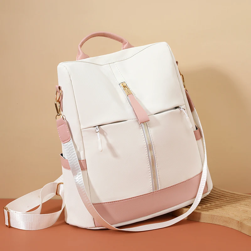 Новинка 2024 большой вместительный простой стильный женский рюкзак