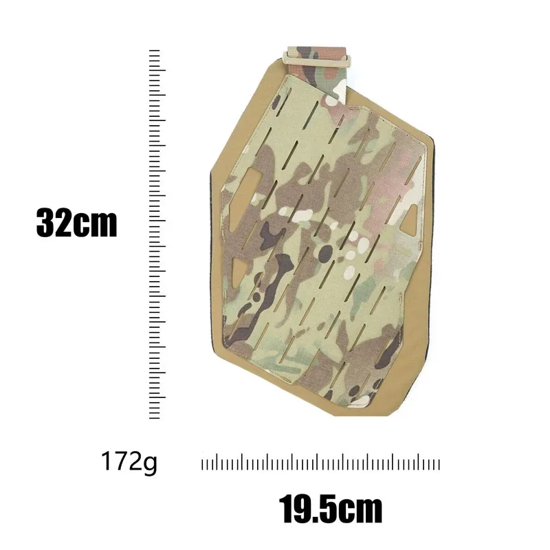 Фото Тактическая кобура DMGear Molle с подсумком для магазинов, защитой бедра, для Glock, охоты, страйкбола, креплением на левую ногу. №4