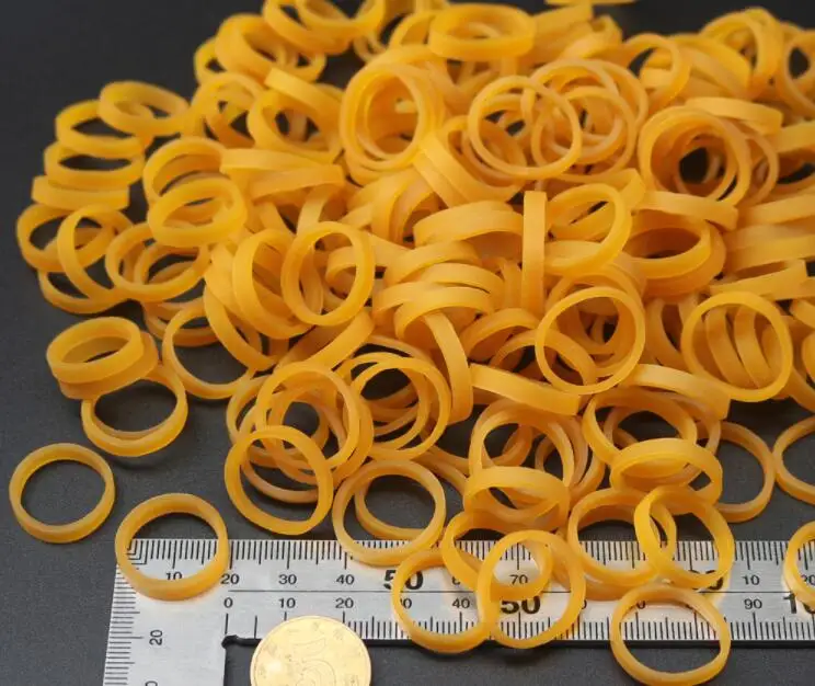 

Резинки STORKFLY fresh rubber band желтые 20 мм