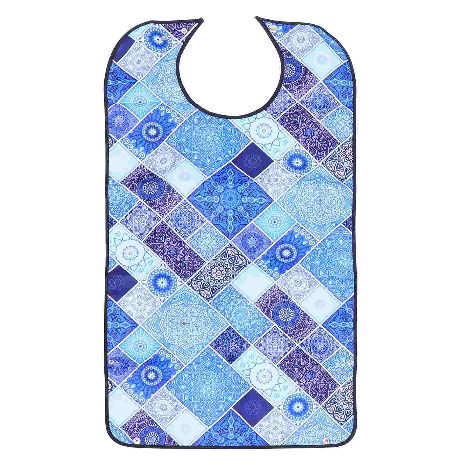 

Adult Bib Saliva Towels Waterproof Shirts Men Senior Clothing Protector Terry Apron Women Feeding