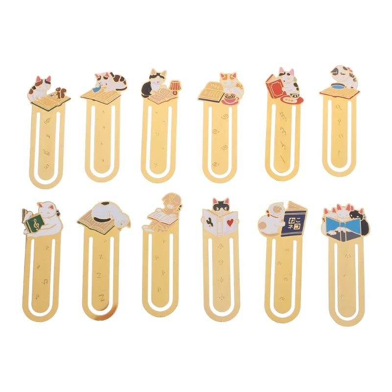 

for Creative Cartoon for Cat Metal School Office Supplies Studen